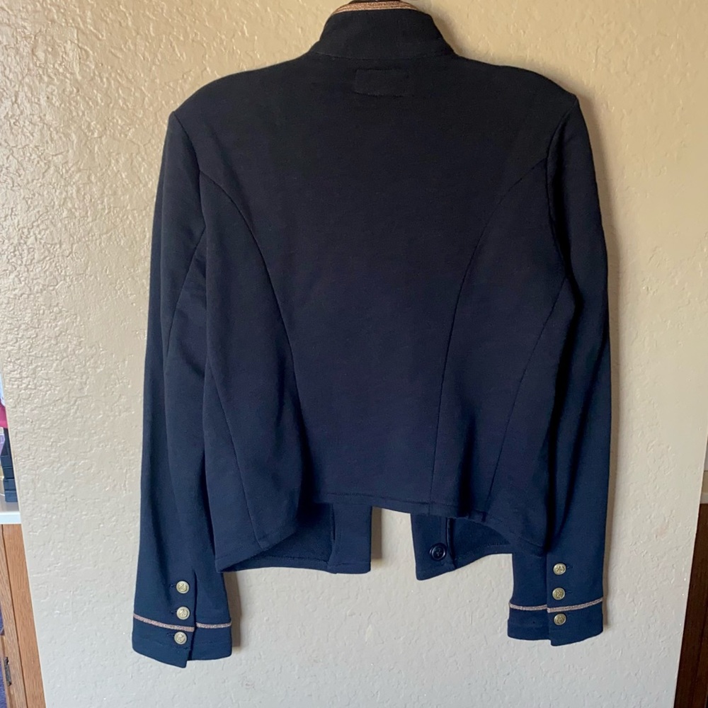 Denim & Supply Ralph Lauren Black Military Jacket - Picture 4 of 9